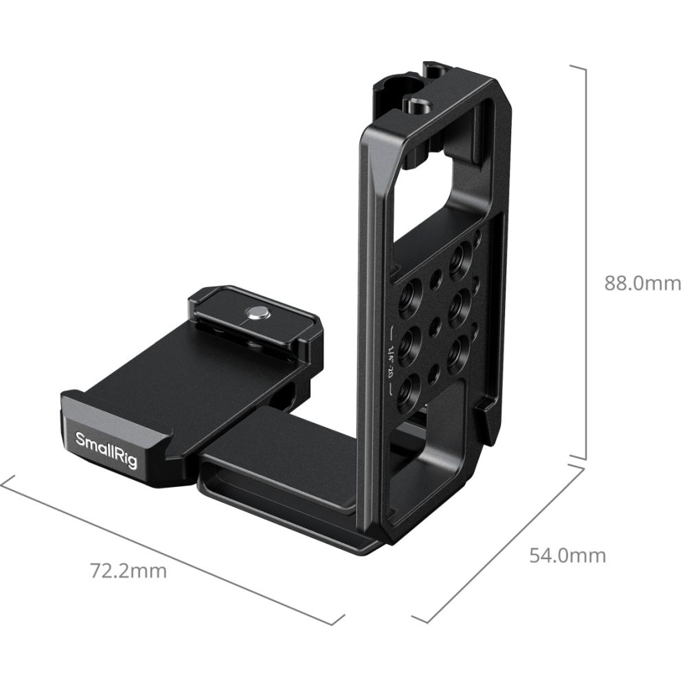 SmallRig 5594 Vertical Mount Plate for Cage with Arca-Type Plate