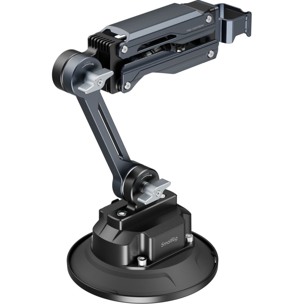SmallRig 5507 Shock Absorber Support with Electronic Suction Cup for DJI Osmo Pocket 3 / GoPro HERO13 Black / Insta360 X4