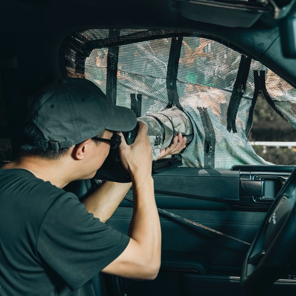 SmallRig 5498 Right-Side Vehicle Shooting Curtain Set (Front & Rear)