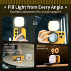 SmallRig 5513 Vibe P48 Detachable Mobile Phone LED Video Light "BumbleBee Edition"