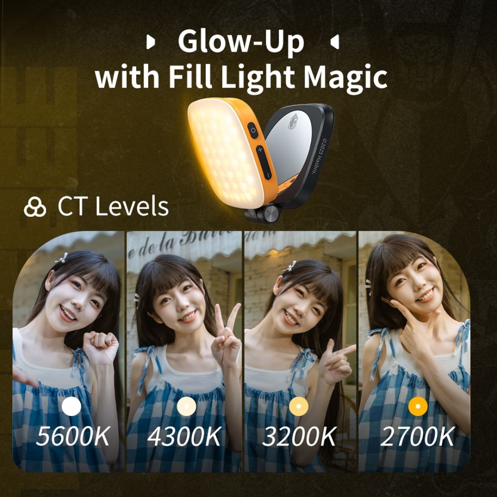 SmallRig 5513 Vibe P48 Detachable Mobile Phone LED Video Light "BumbleBee Edition"