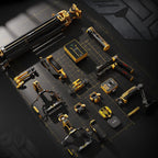 SmallRig 5518 "HawkLock" Quick Release Cage Kit for Sony Alpha 7R V / Alpha 7 IV / Alpha 7S III (Advanced Edition) "BumbleBee Edition"