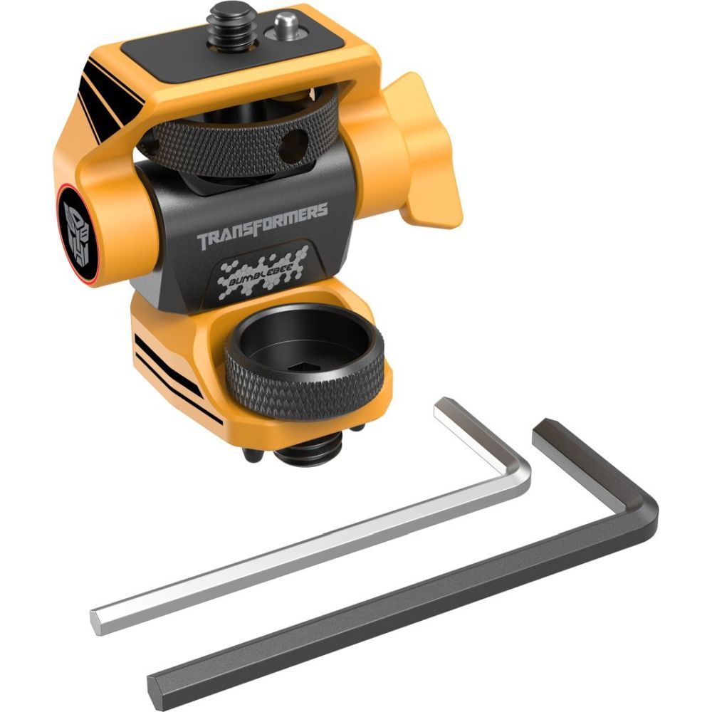 SmallRig 5520 Adjustable Monitor Support compatible with ARRI 3/8''-16 screws "BumbleBee Edition"