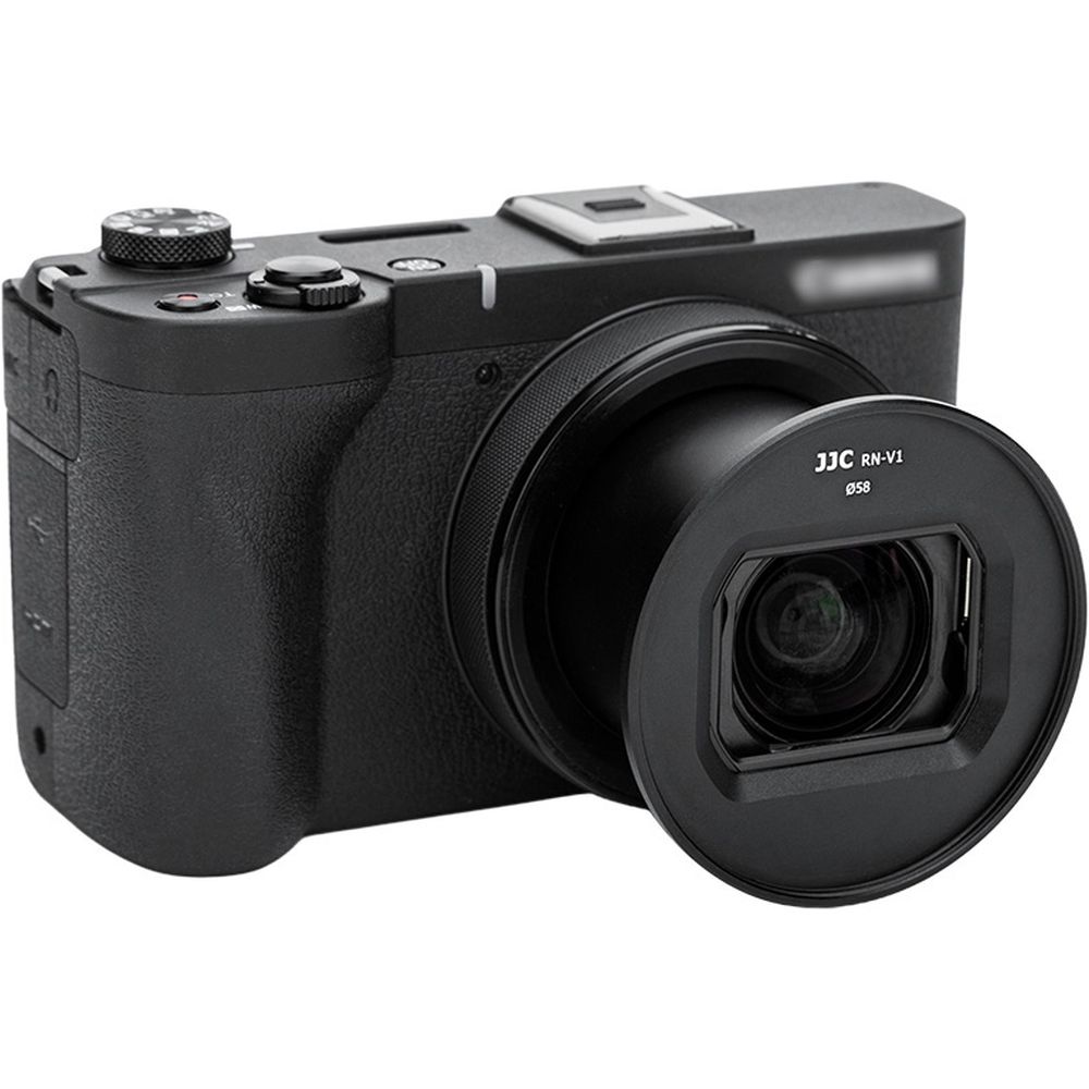 JJC RN-V1 Filter Adapter & Lens Cap Kit for Canon PowerShot V1