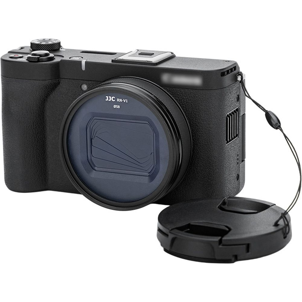 JJC RN-V1 Filter Adapter & Lens Cap Kit for Canon PowerShot V1