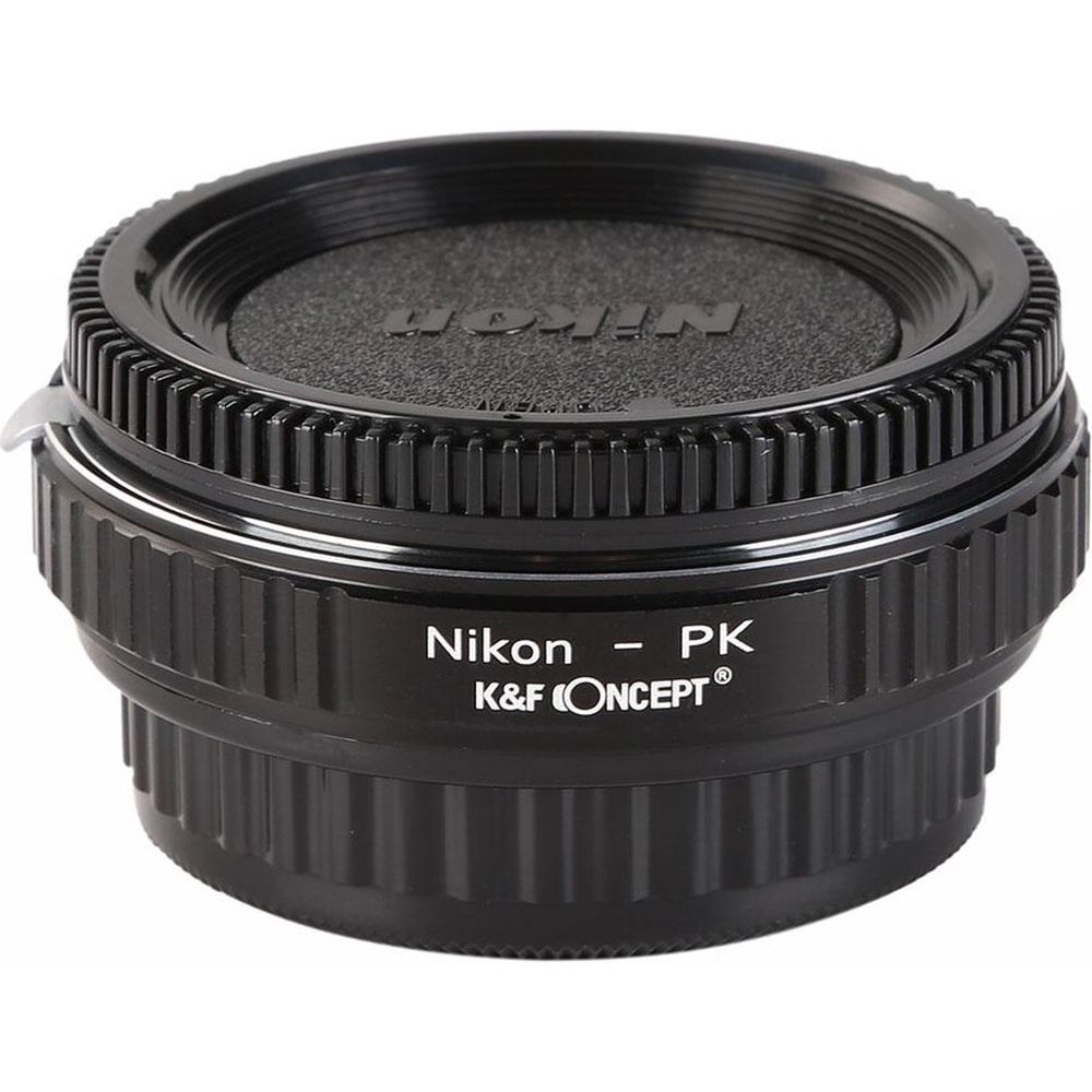 K&F Lens Adapter Nikon F - Pentax K (with glass)
