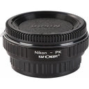 K&F Lens Adapter Nikon F - Pentax K (with glass)