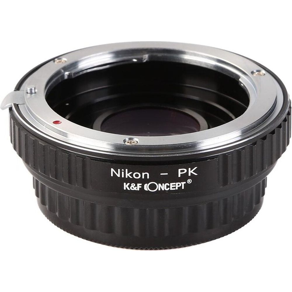 K&F Lens Adapter Nikon F - Pentax K (with glass)