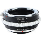 K&F Lens Adapter Nikon F (G-type) - Fujifilm X
