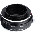 K&F Lens Adapter Sony Alpha A en Minolta AF - Sony E-Mount