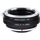 K&F Lens Adapter Sony Alpha A en Minolta AF - Fujifilm X