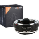 K&F Lens Adapter Konica AR - Canon EF-M (1/4" statief-mount)