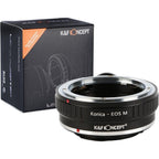 K&F Lens Adapter Konica AR - Canon EF-M (1/4" statief-mount)