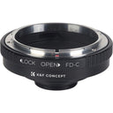 K&F Lens Adapter Canon FD - C-Mount