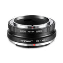 K&F Lens Adapter Canon FD - Nikon Z