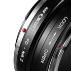 K&F Lens Adapter Canon FD - Nikon Z
