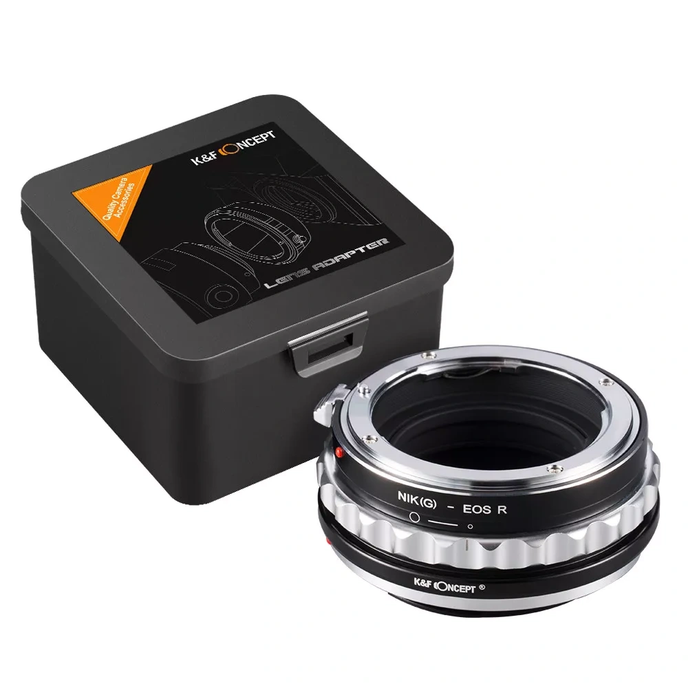 K&F Lens Adapter Nikon F (G-type) - EOS R
