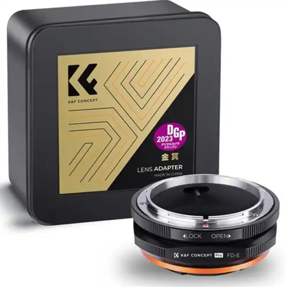 K&F Lens Adapter Canon FD - Sony E-Mount (PRO)