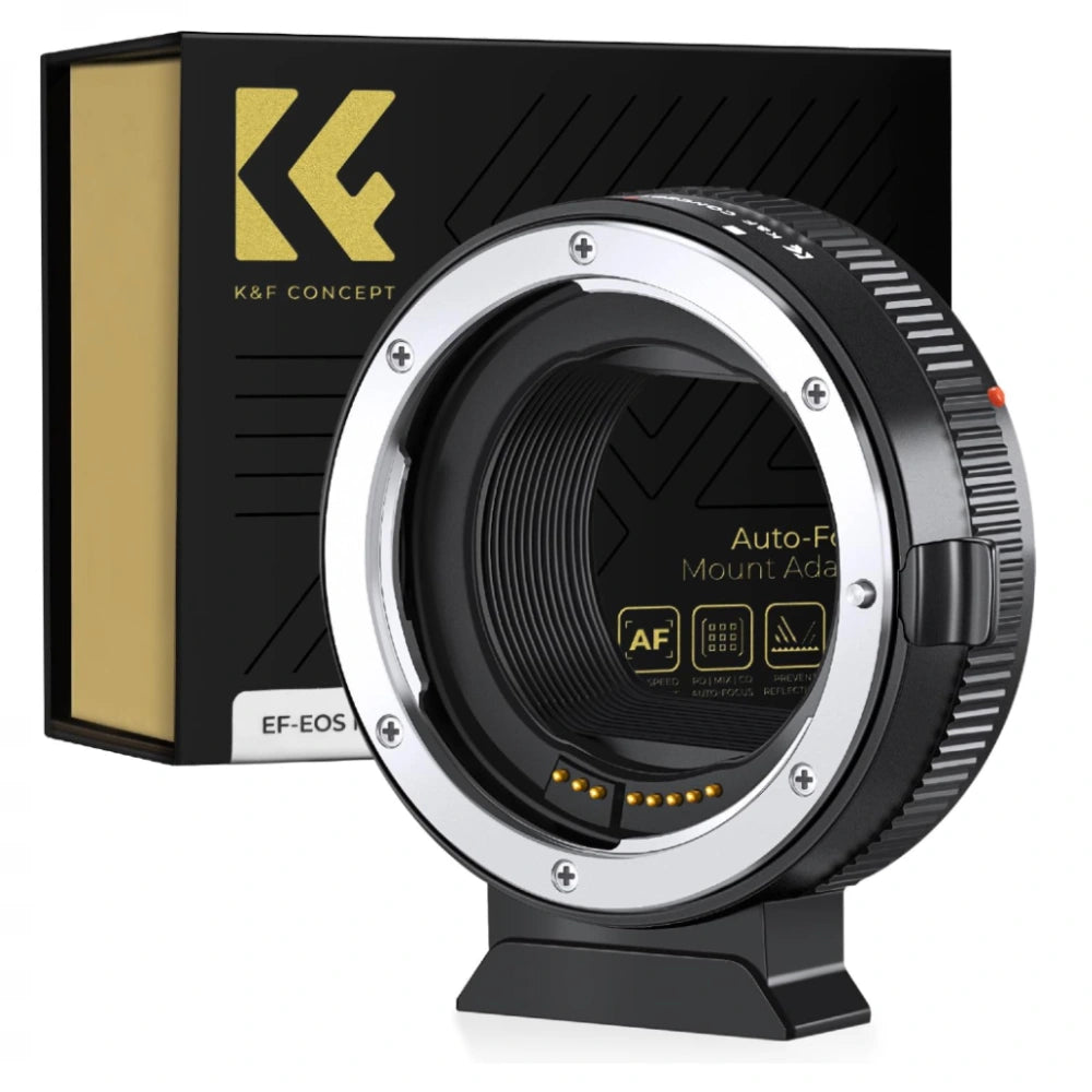 K&F Auto Focus Lens Adapter Canon EF / EF-S - EOS R