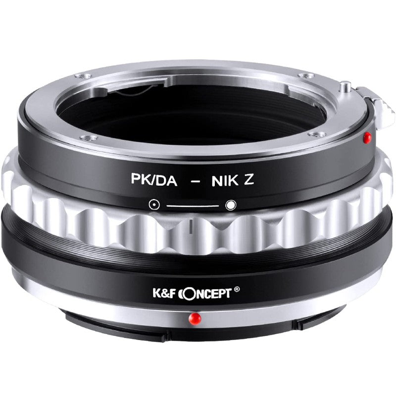 K&F Lens Adapter Rollei Pentax K/DA - Nikon Z