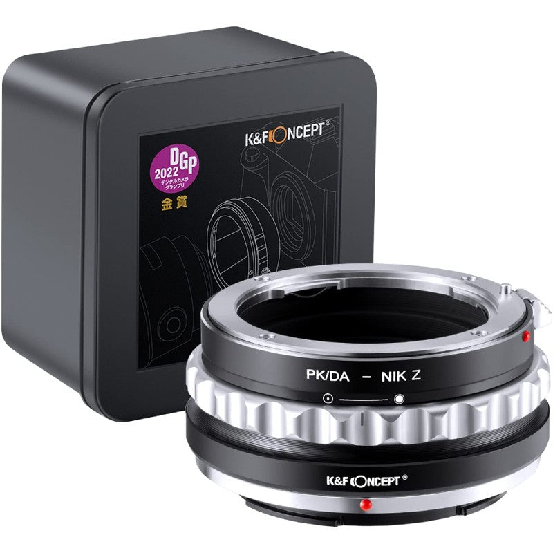 K&F Lens Adapter Rollei Pentax K/DA - Nikon Z