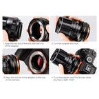 K&F Lens Adapter M42 - Sony E-Mount (IV PRO)