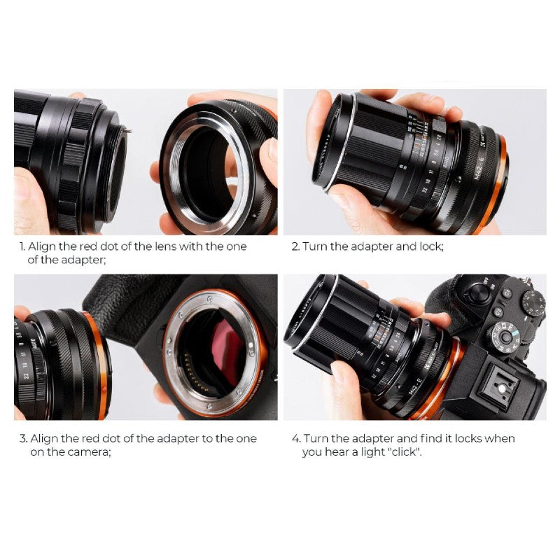 K&F Lens Adapter M42 - Sony E-Mount (IV PRO)