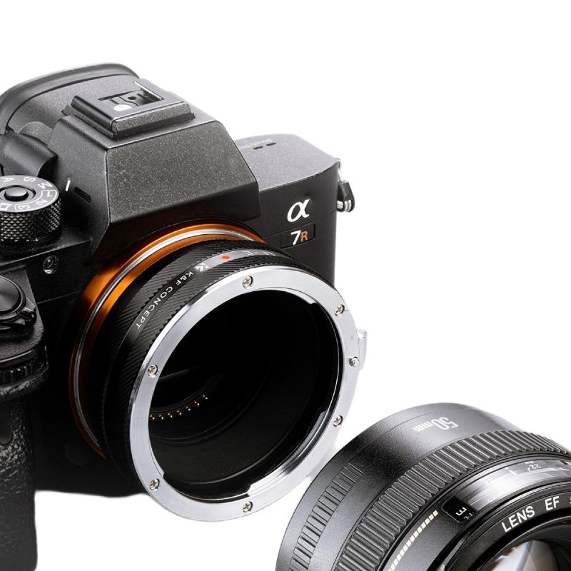 K&F Lens Adapter Canon EF / EF-S - Sony E-Mount (IV PRO)