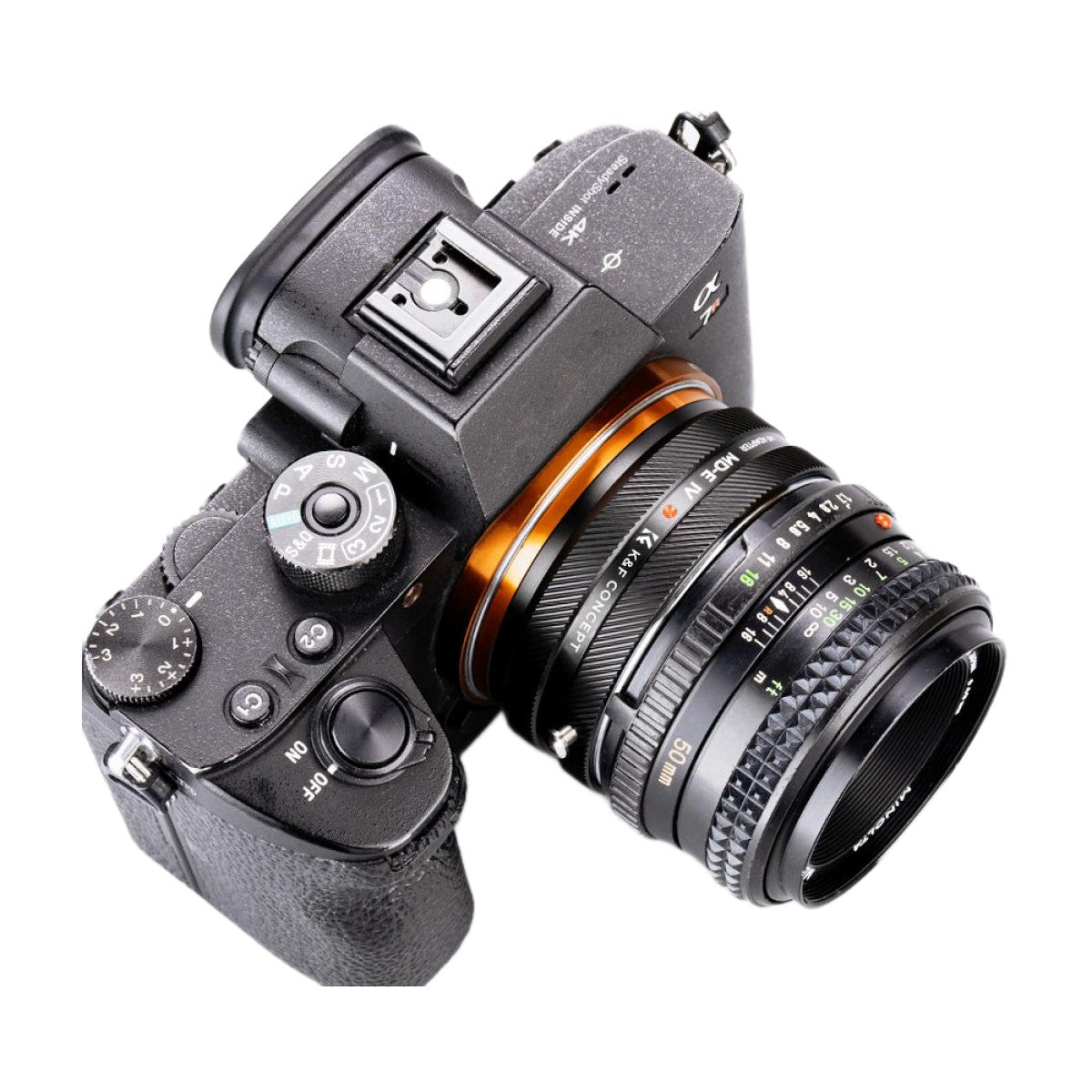 K&F Lens Adapter Minolta MD - Sony E-Mount (IV PRO)