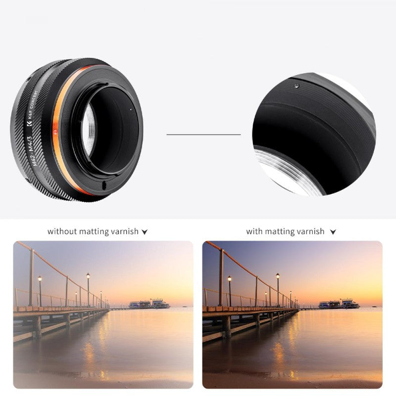 K&F Lens Adapter M42 - Micro 4/3 (IV PRO)