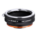 K&F Lens Adapter Canon EOS (EF / EF-S) - Micro 4/3 (IV PRO)
