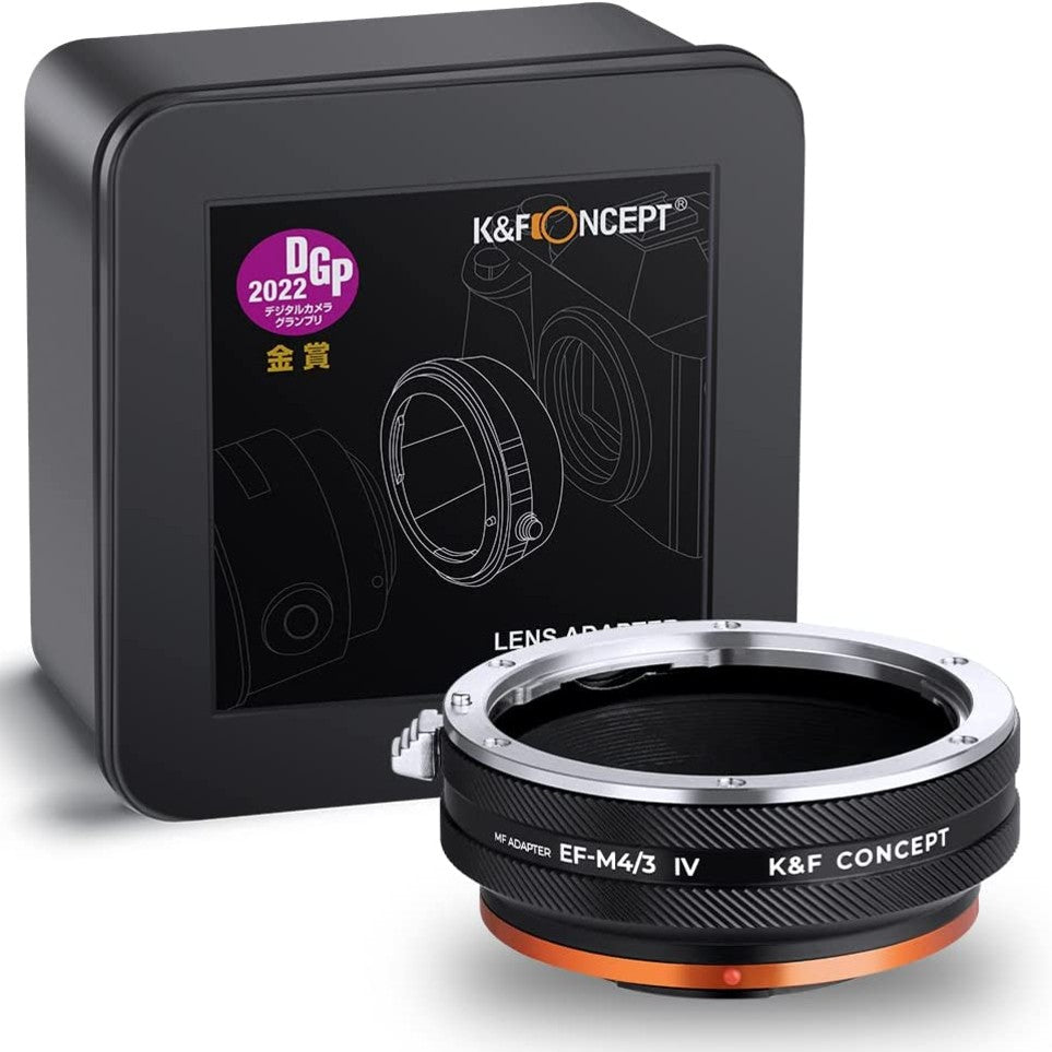 K&F Lens Adapter Canon EOS (EF / EF-S) - Micro 4/3 (IV PRO)
