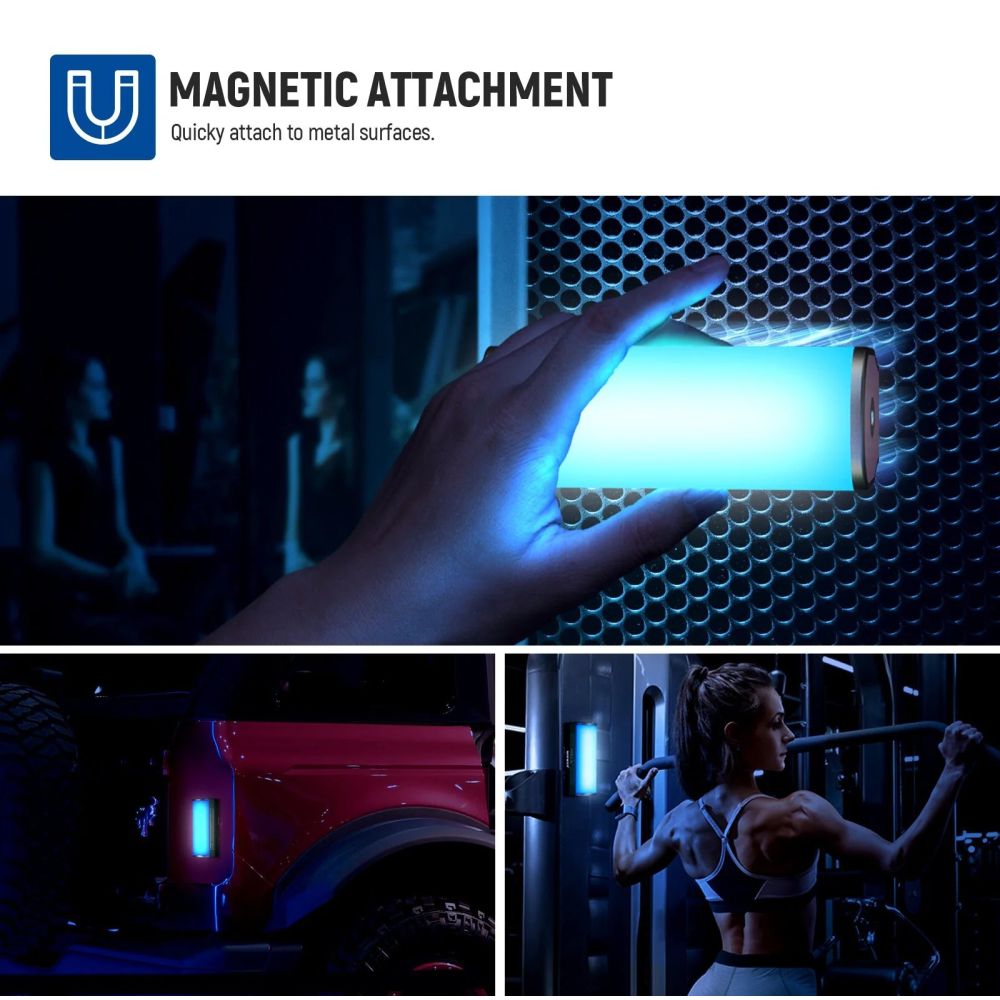 Neewer TL98C 6W magnetic RGB tubelight 108cm