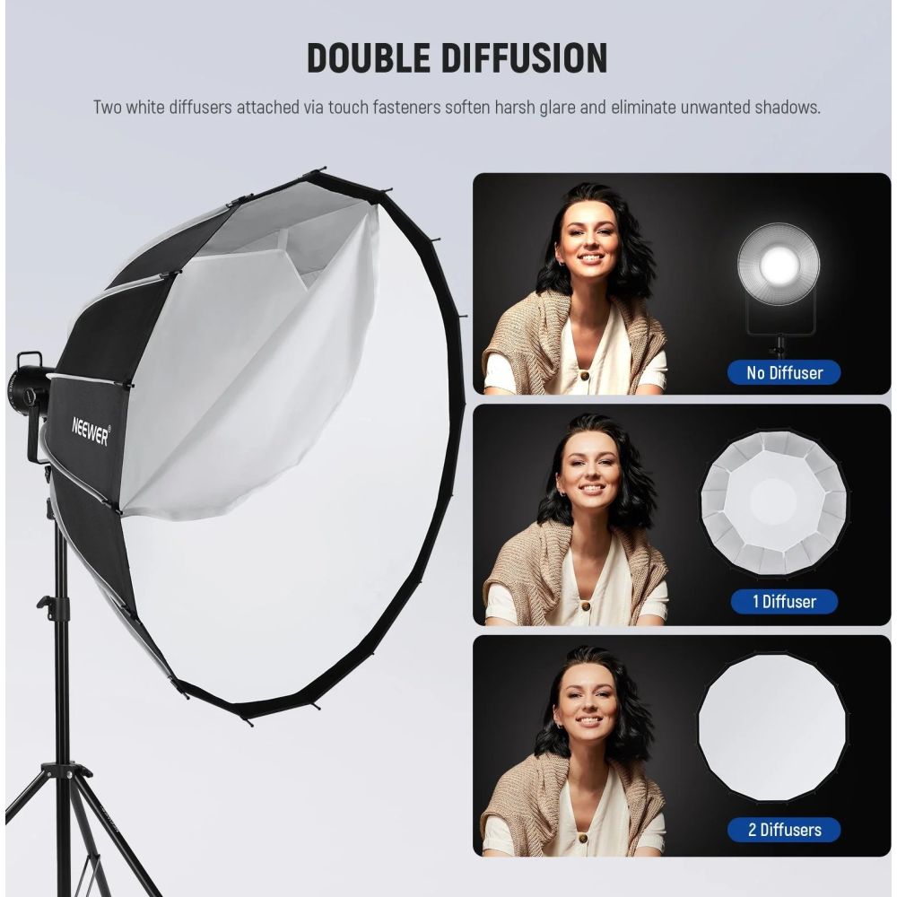 Neewer SF120Q 120 cm parabolic softbox