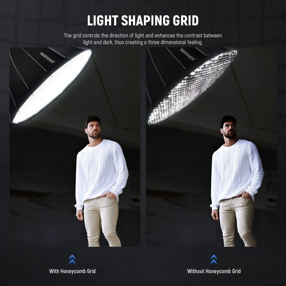 Neewer SF120Q 120 cm parabolic softbox