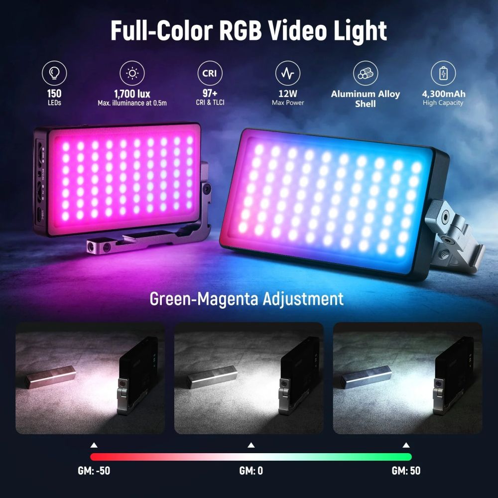 Neewer SL90 Pro 12W RGB LED light
