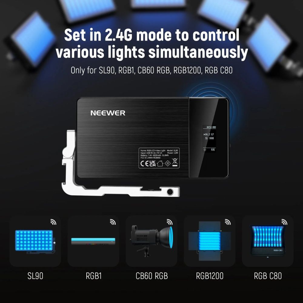 Neewer SL90 Pro 12W RGB LED light