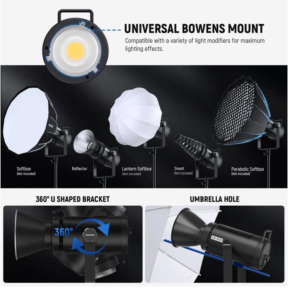 Neewer CB300B 320W Bi-Color LED light