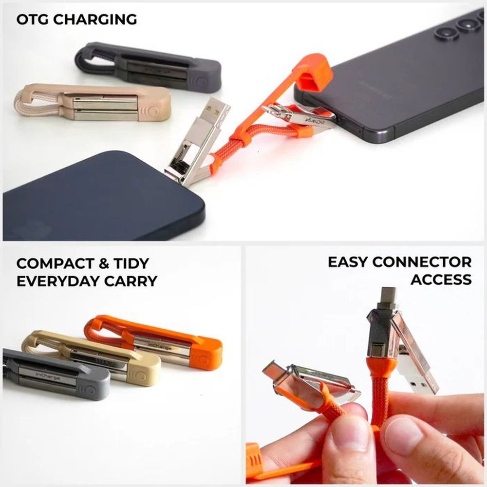 Rolling Square inCharge XS 240W Atacama Orange