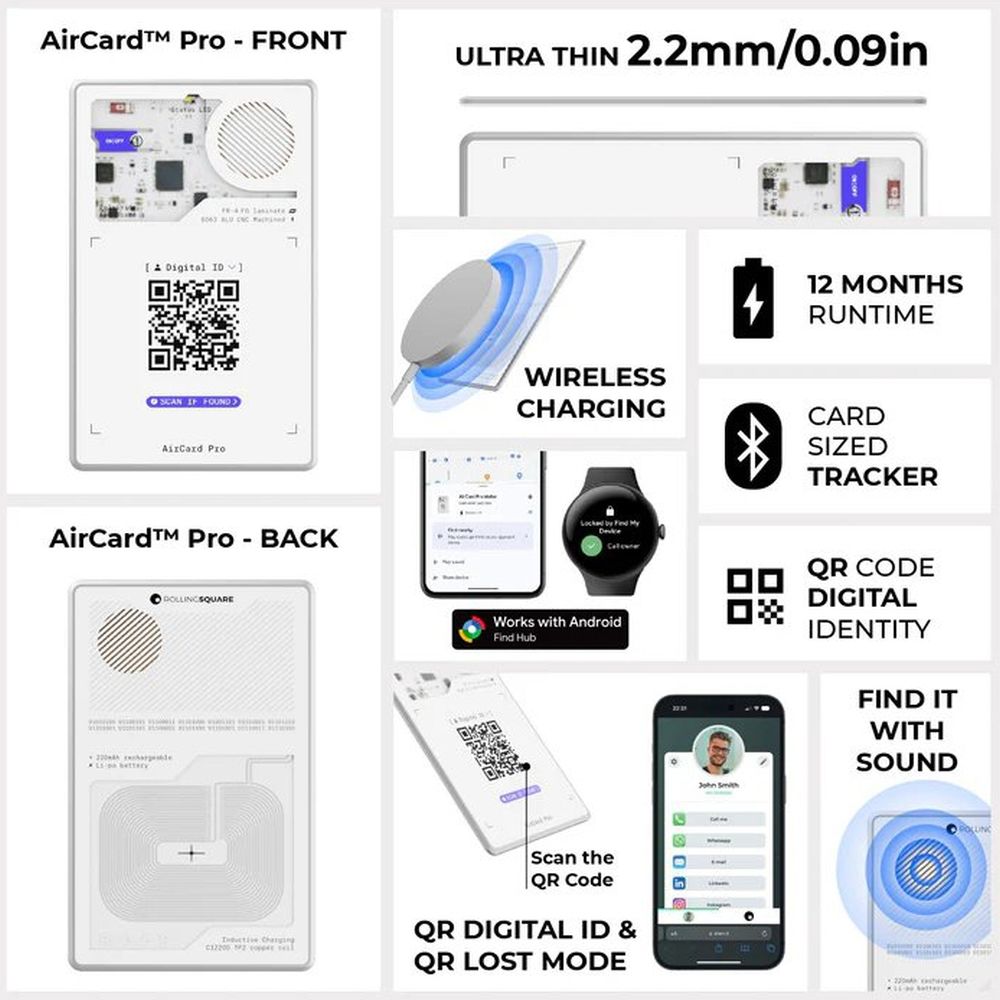 Rolling Square AirCard Pro Google