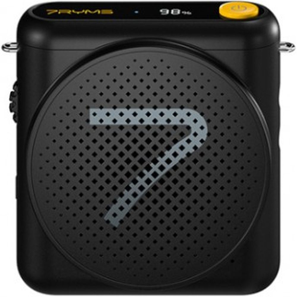 7Ryms Presentation Speaker with Wired Headset - Black