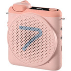 7Ryms Presentation speaker with wireless microphone - pink