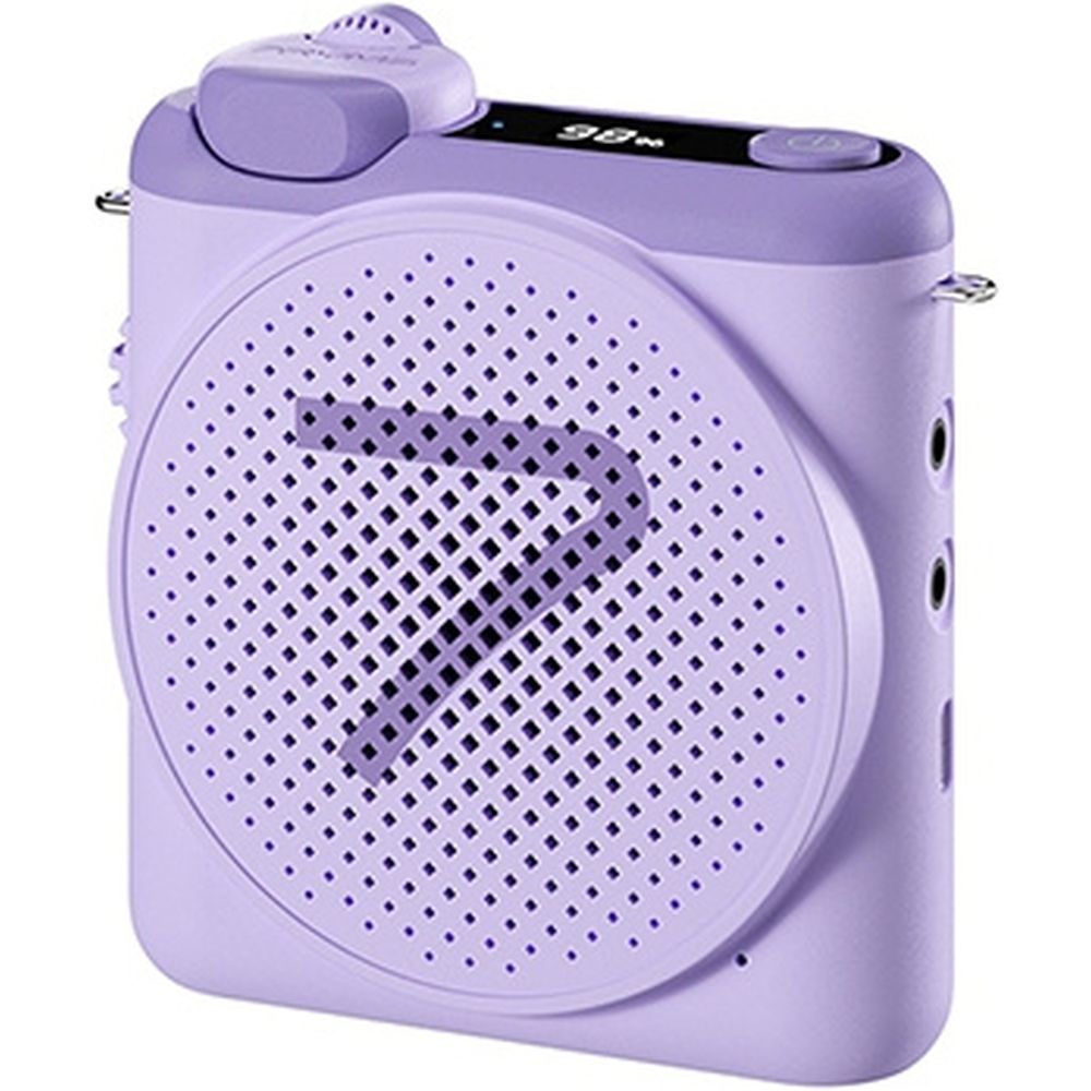 7Ryms Presentation speaker with wireless microphone - purple
