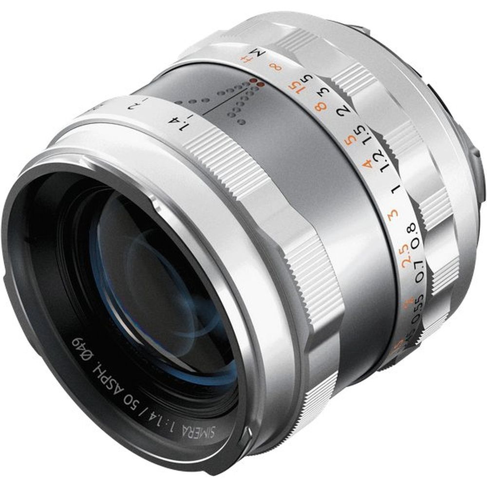 Thypoch Full-frame Photography Lens Simera 50mm f/1.4 for Nikon Z mount, silver