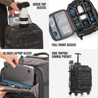 Tenba Axis V2 28L Roller Backpack - MultiCam black