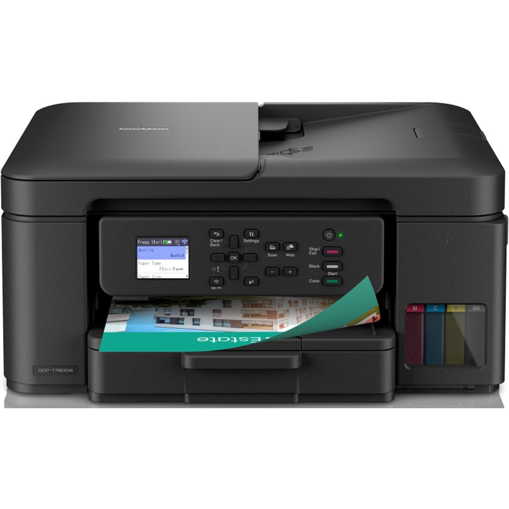 Brother DCP-T780DW wireless 3-in-1 color inkjet printer
