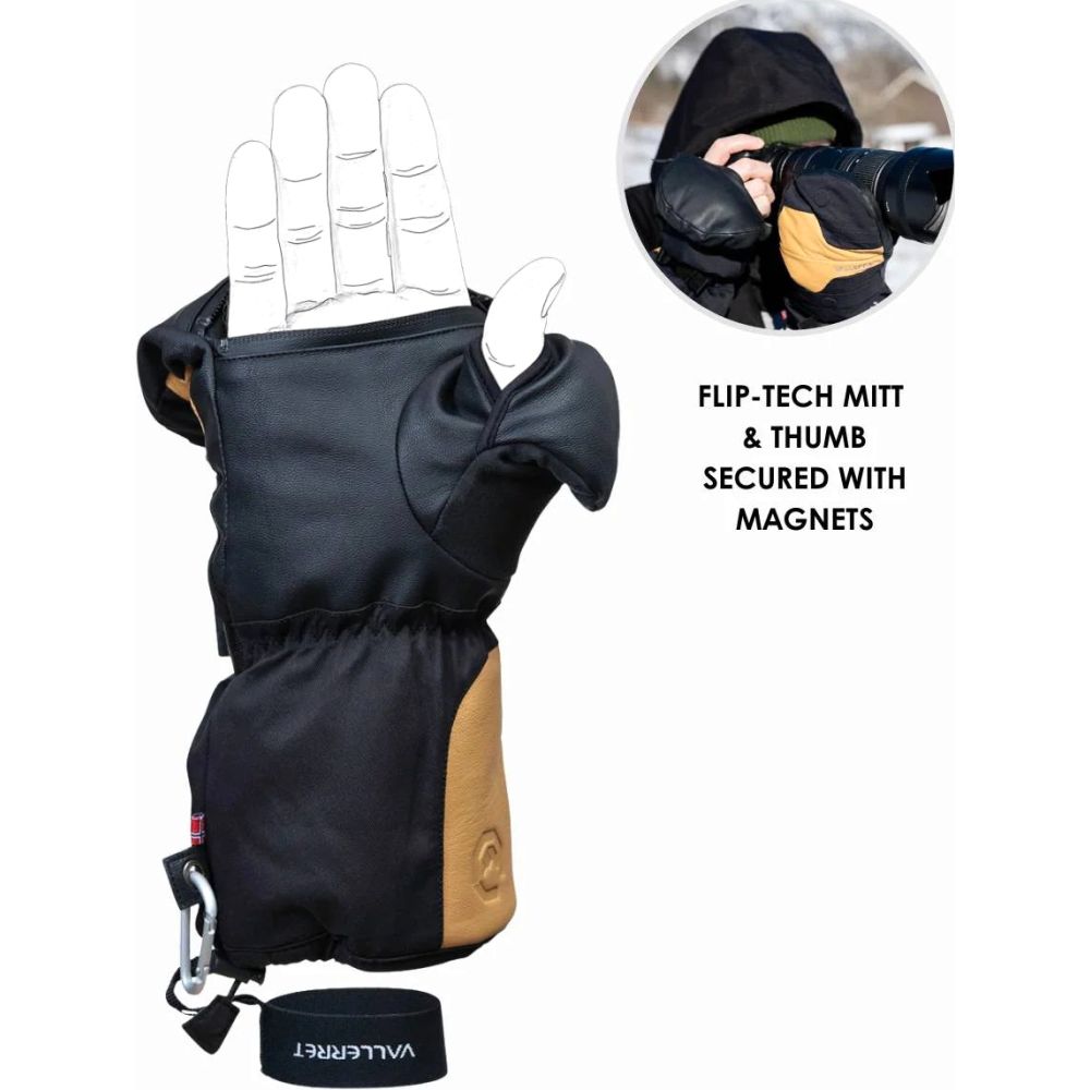 Vallerret Senja Mitt Black, S