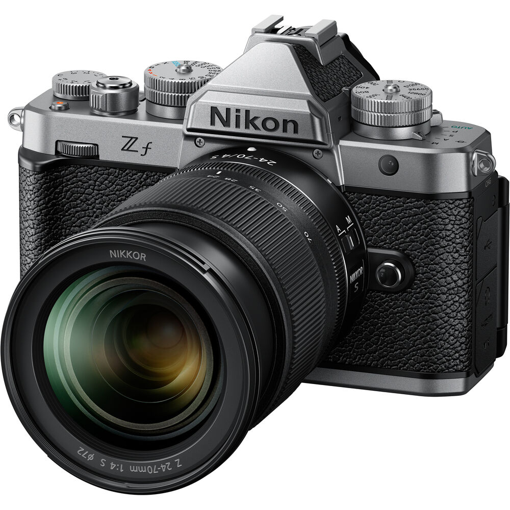 Nikon Z f silver + NIKKOR Z 24-70mm f/4.0 S