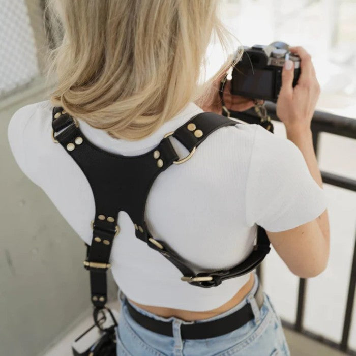 Loulex Double Strap Black