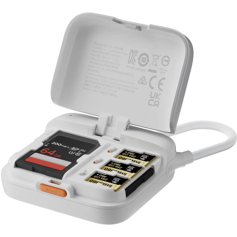 Insta360 2-in-1 Card reader + Case